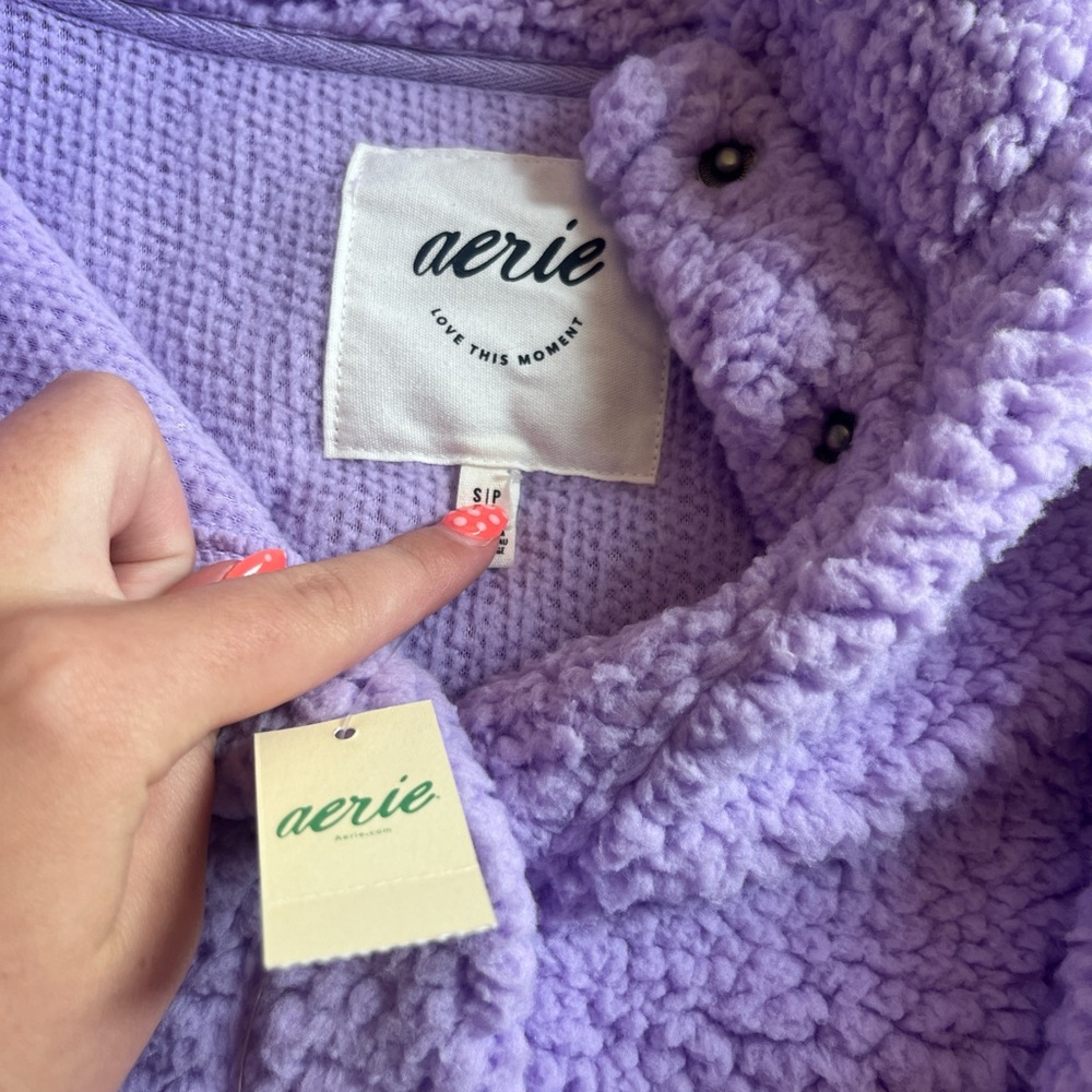 aerie fleece pullover - Picture 2 of 4